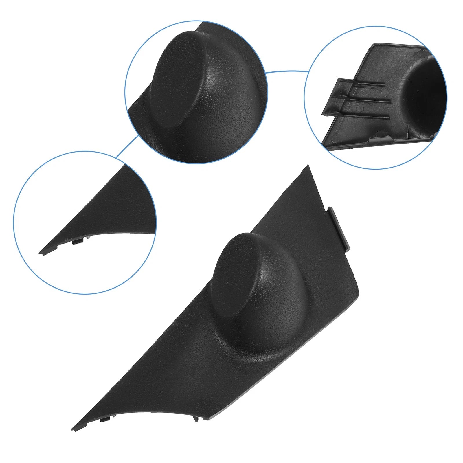 1 Pair Door Tweeter Speaker Panel Cover Trim for Honda Civic (2006–2013)