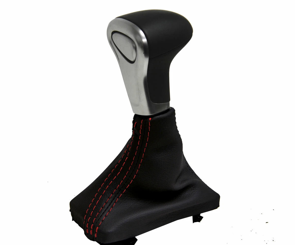 Automatic Shift Boot Cover for Audi A5 (2008–2016) Red Stitch