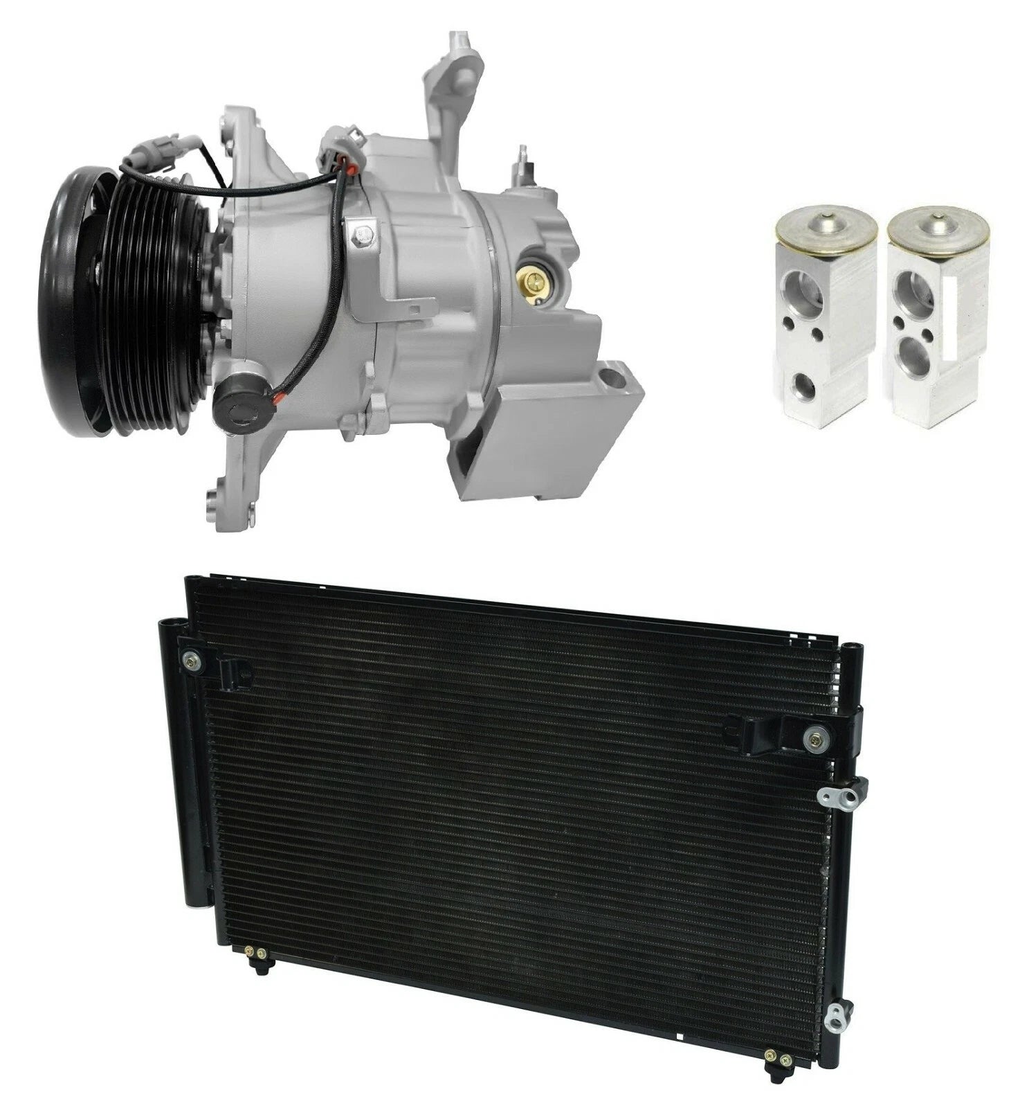 A/C Compressor Kit With Condenser for Lexus GS300 3.0L (2003–2005)