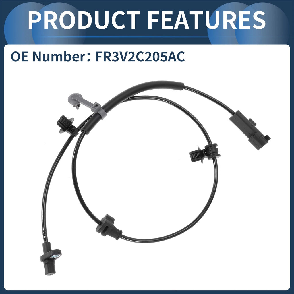 ABS Wheel Speed Sensor No.FR3V2C205AC for Ford Mustang (2015–2023)