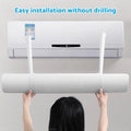 Adjustable Air Conditioner Windshield Baffle Shield for Home