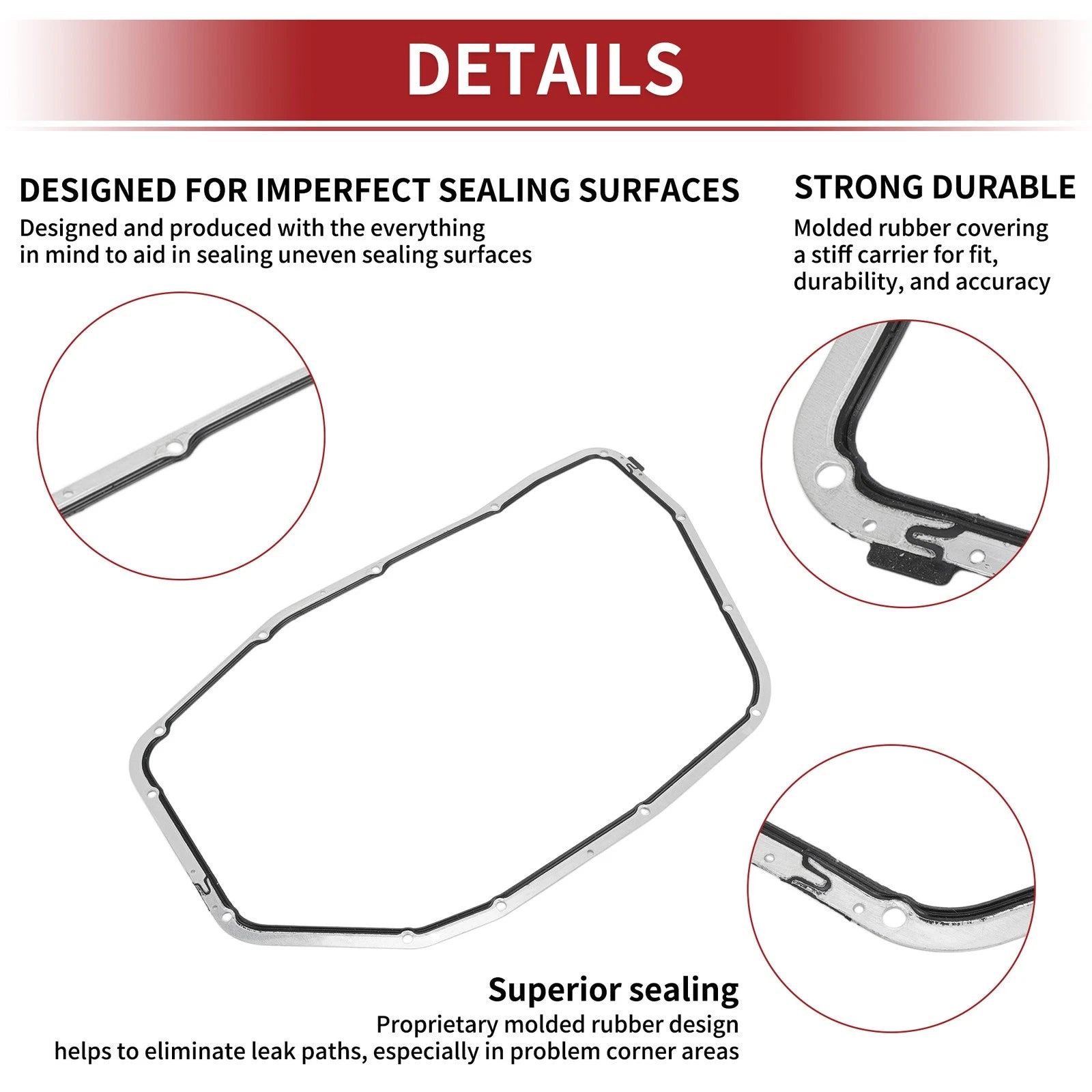 Oil Pan Gasket No.09E321371A for Audi A4 (2009–2012)