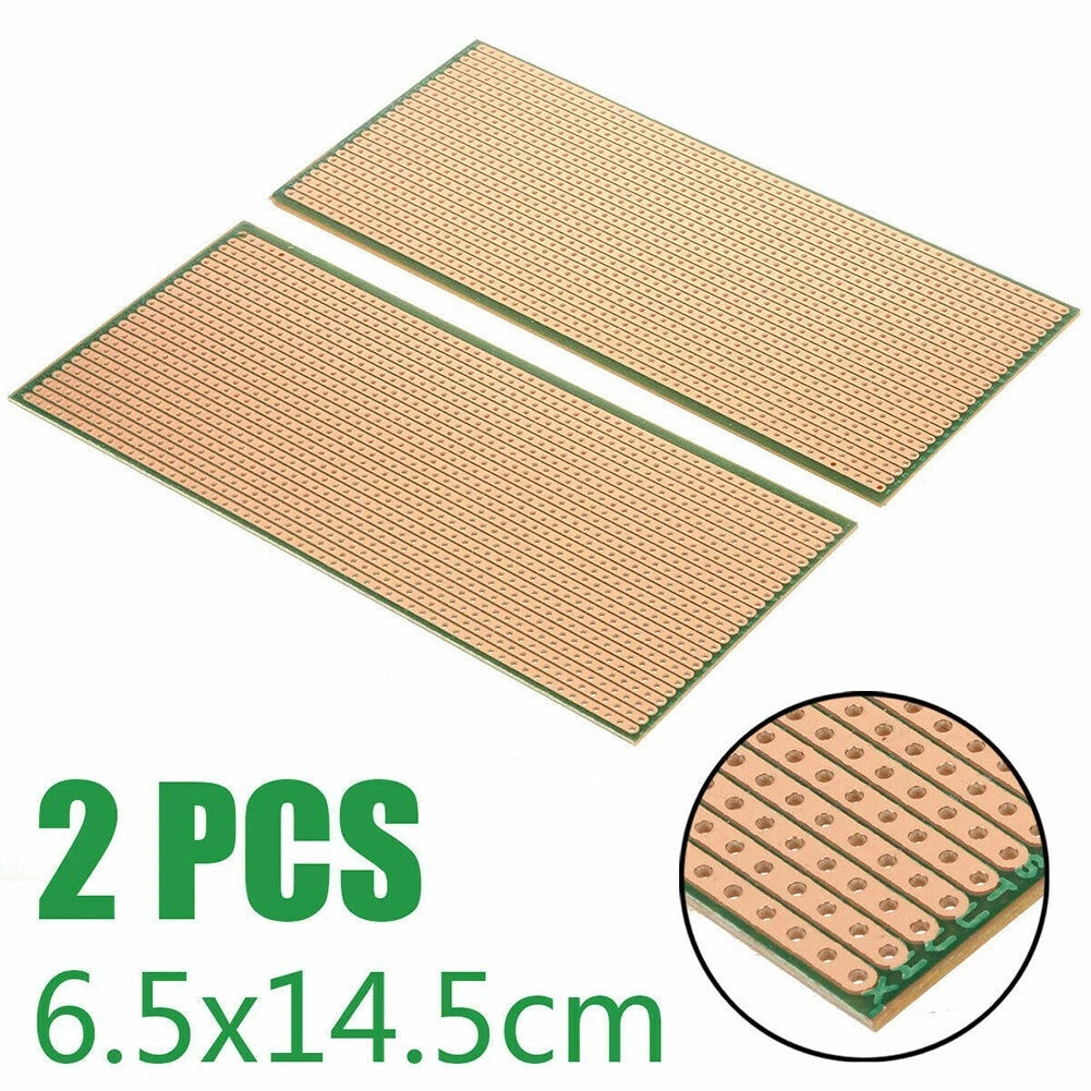 2X Single Sided Copper PCB for Electronic Circuit Design