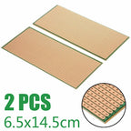 2X Single Sided Copper PCB for Electronic Circuit Design