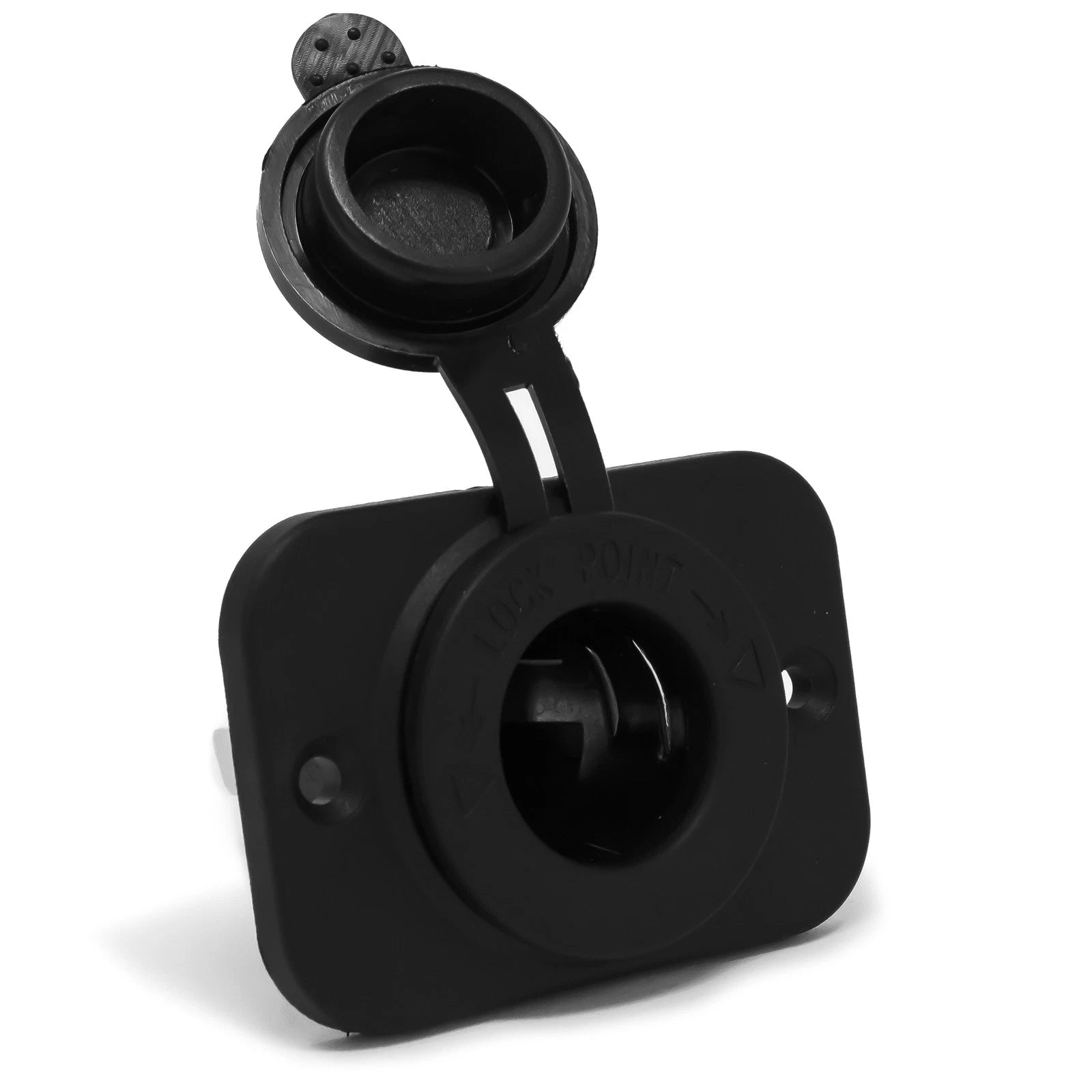 Waterproof Cigarette Lighter Socket Panel for Universal Vehicles (12V) FO2635