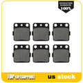 Set of 4 Carbon Fiber Brake Pads for Yamaha Raptor 660 (2001–2005)