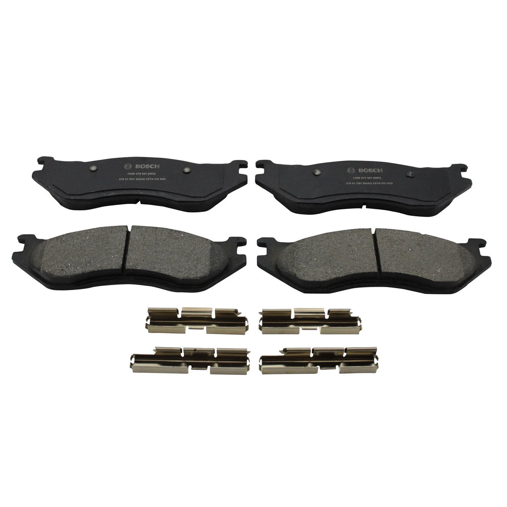 Bosch QuietCast Front Ceramic Brake Pads for Dodge Durango Ram 1500 (2002–2023)
