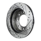 Brake Disc Set for Chevy Silverado 1500 (2004–2005) Drilled and Slotted