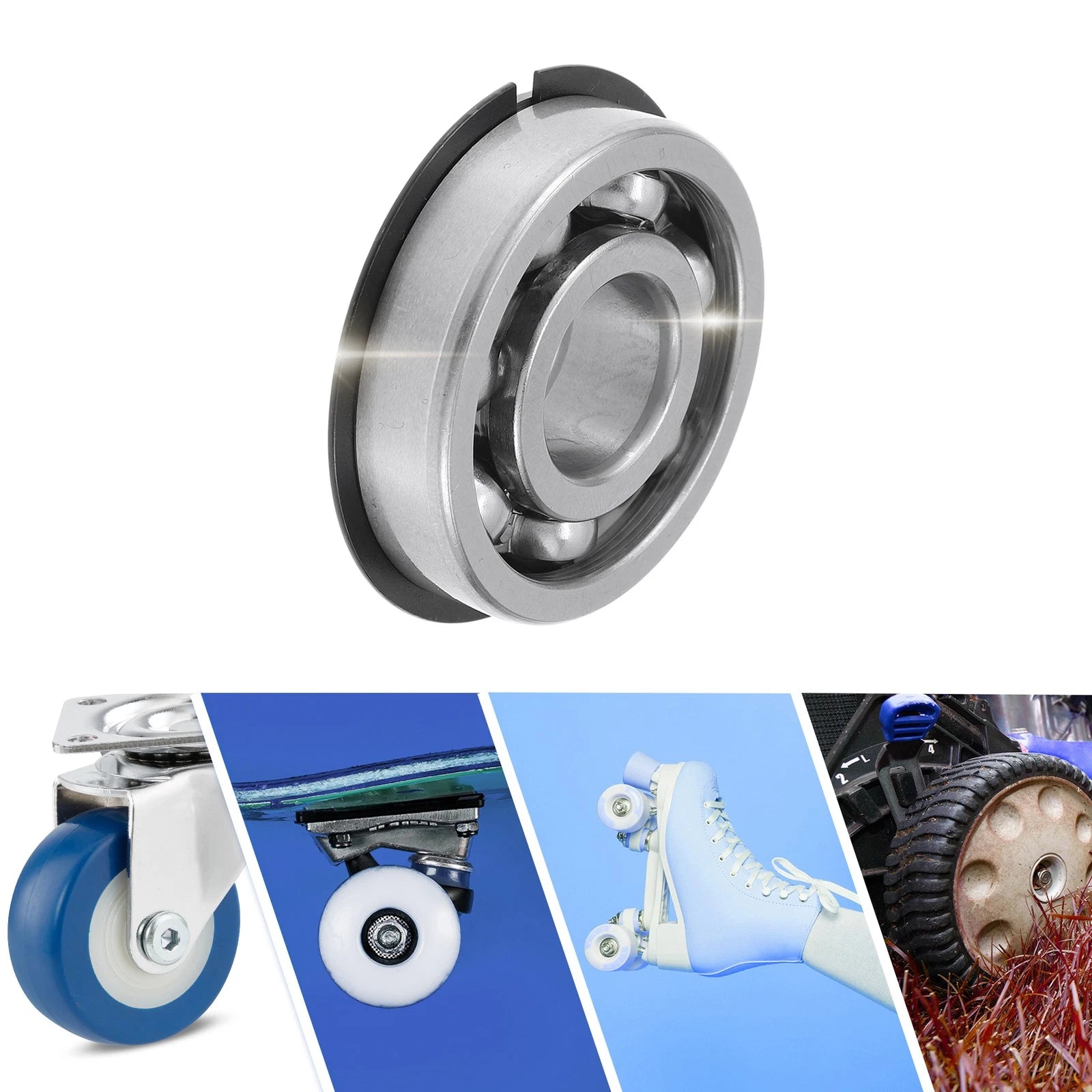 6304NR Deep Groove Ball Bearing for Scooter Skateboard Wheel (P0)