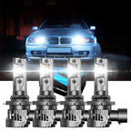 2X NOVSIGHT 9005 HB3/9006 HB4 LED Headlight Bulbs Bright White 6500K