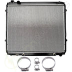 Radiator for Toyota Tundra (2000–2006) w/ Hose Clamps Kit 8-10mm 27-51mm
