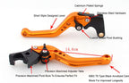 Short Brake Clutch Lever for Honda CBR600RR (2007–2011), CBR1000RR (2008–2011)