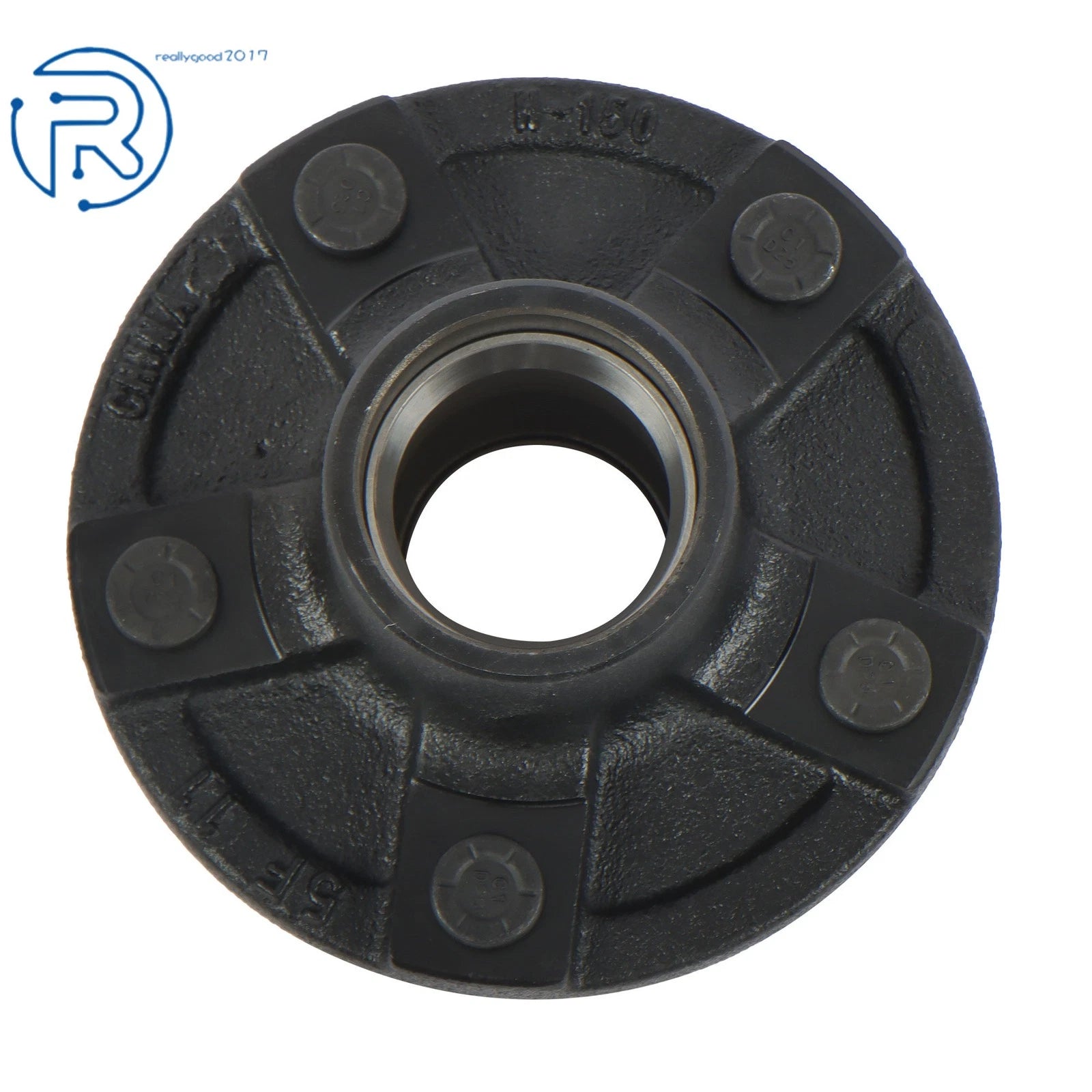 5 Lug Trailer Axles Hub for 2000 lb Spindles (1" Straight)