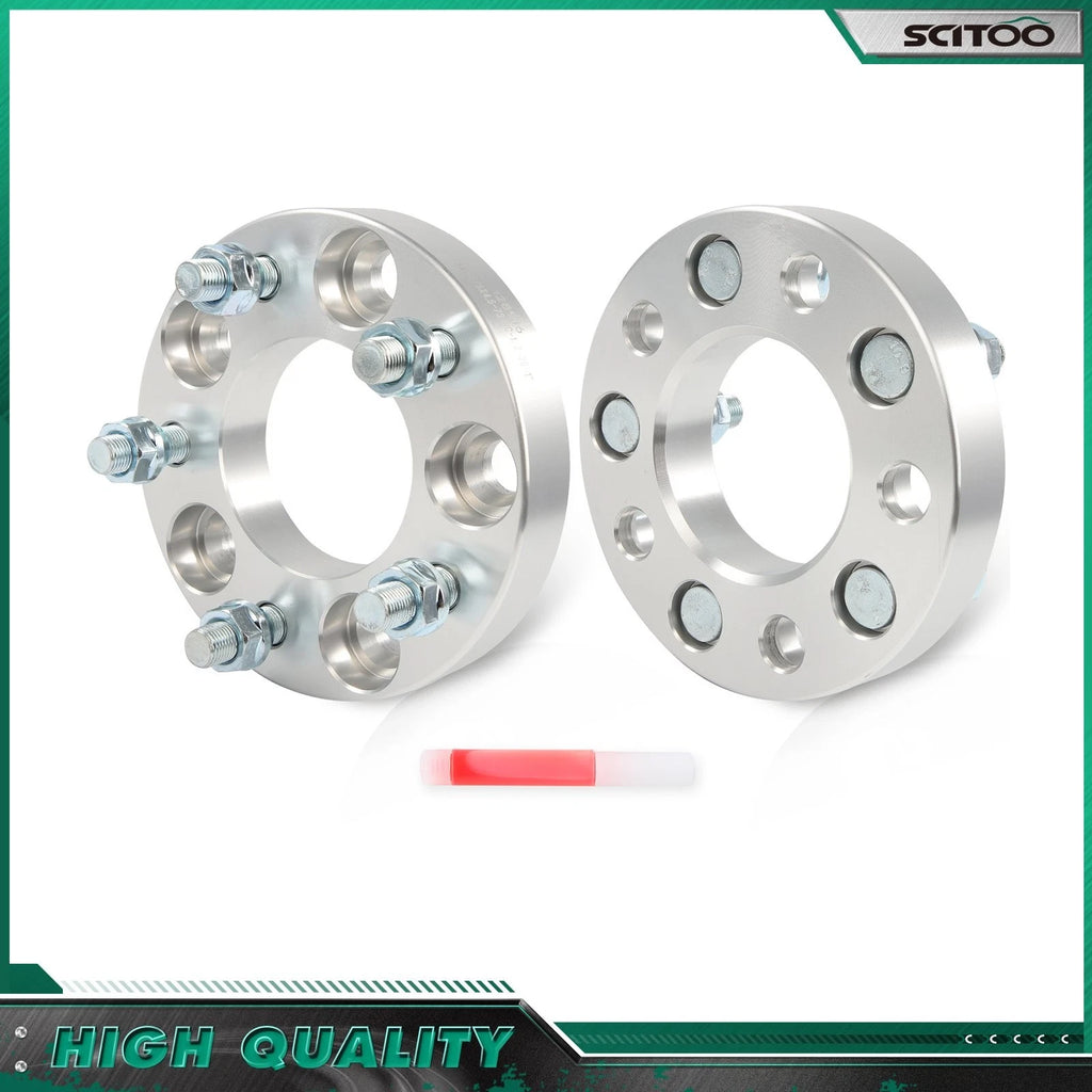 2X 5X4.5" Wheel Spacers 1/2"-20 73.1mm for Ford Taurus (2010–2014), Edge (2007–2013)