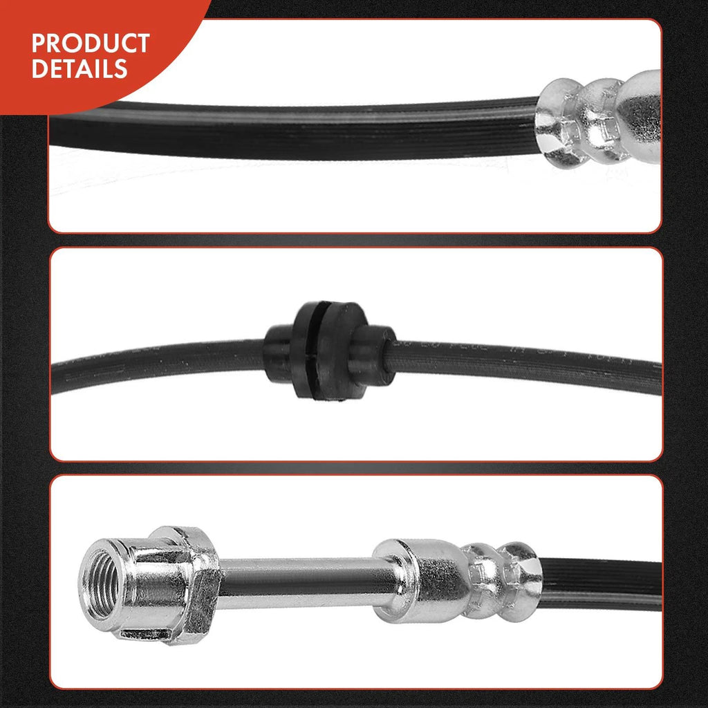 2X Front Brake Hydraulic Hose for Buick Envision (2017-2019)