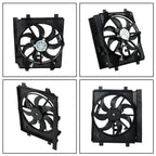 Radiator Condenser Cooling Fan Assembly for Nissan Sentra (2013–2018)