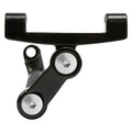 Chrome/Black Adjustable Footboard Mount for Harley Road King (1993–2025)