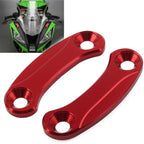 Kawasaki ZX-10R  Rearview Mirror Block Off Base Plates Covers (2016-2021)