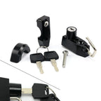 25mm CNC Handlebar Helmet Lock w/Keys for HARLEY-DAVIDSON XL 883 1200