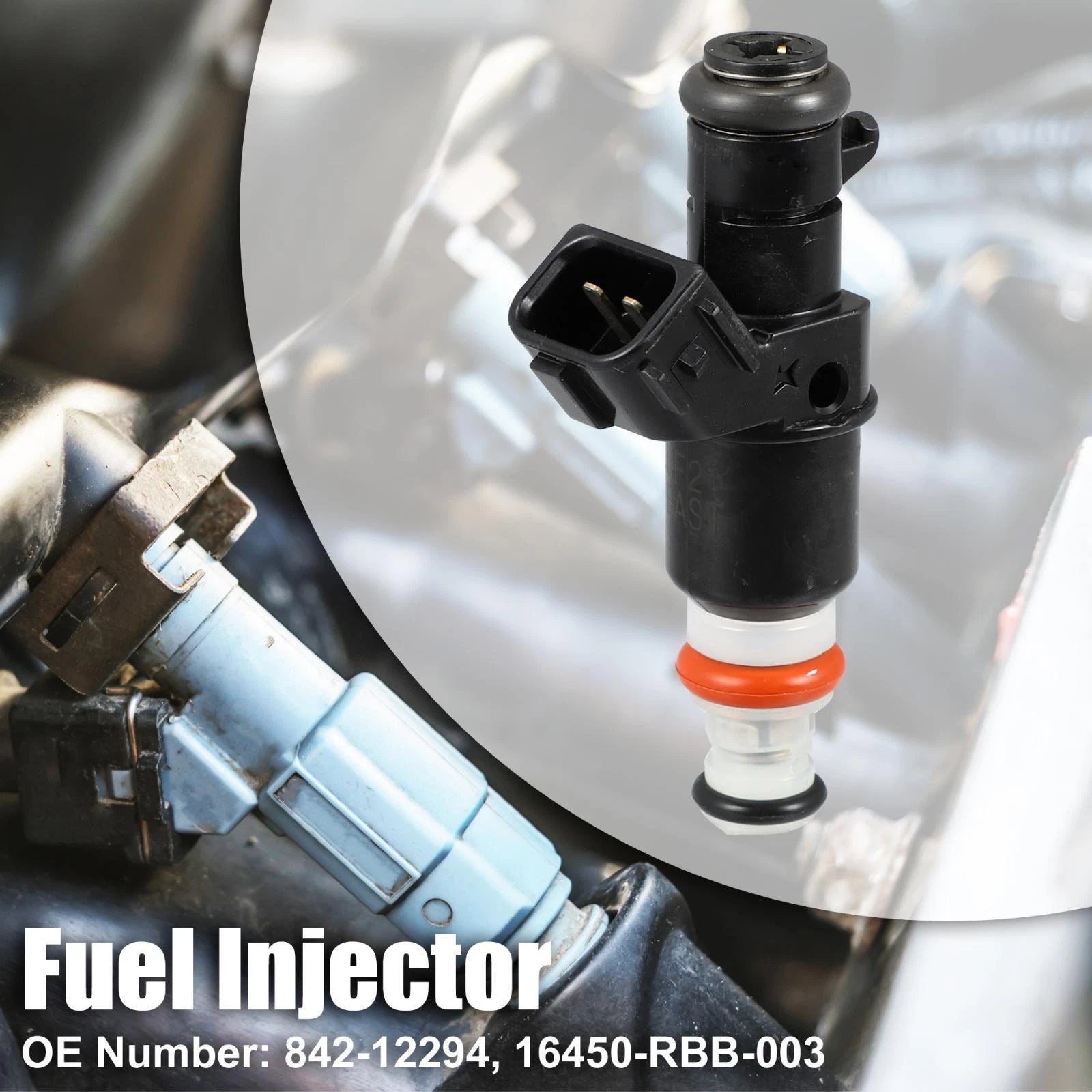 1pc Fuel Injector 842-12294 16450-RBB-003 for Honda Civic 2.0L (2006–2011)