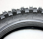 12 Inch Front + 10 Inch Rear Knobby Tire + Tubes for PIT PRO TRAIL