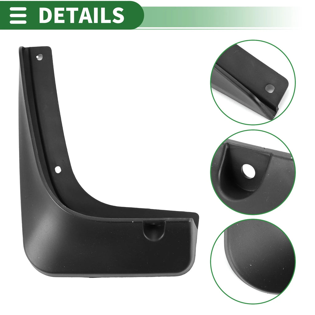 Mud Flaps Splash Guards for Kia K3 (2016–2018) W/ Mount Accessories