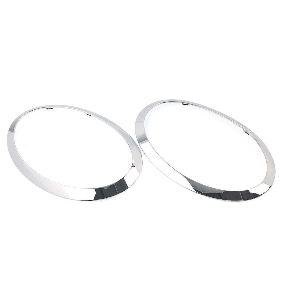 Headlight Bezel Ring Trim Cover for BMW Mini Cooper F55 F56 F57 (2014–2023)