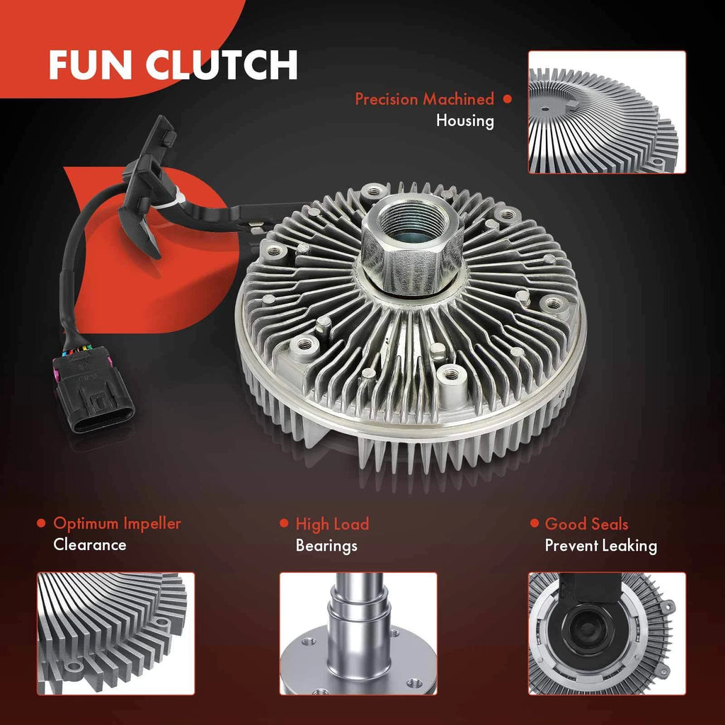 Electric Cooling Fan Clutch for Chevy GMC C4500 C5500 (2007–2009)