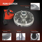 Electric Cooling Fan Clutch for Chevy GMC C4500 C5500 (2007–2009)