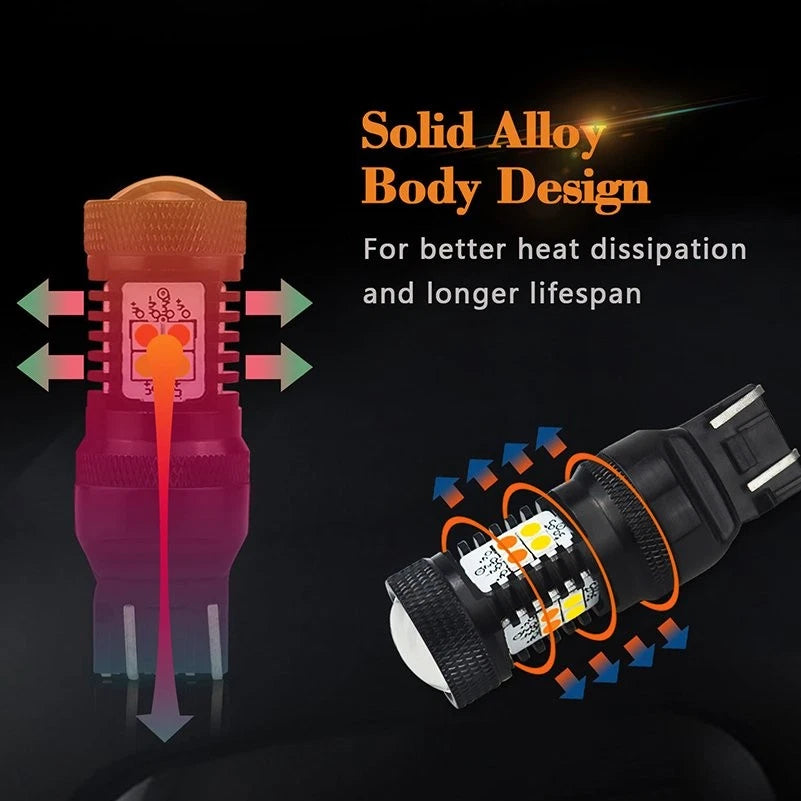 Switchback LED Turn Signal Light for Make Model
