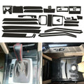 1 x Carbon Fiber Interior Trim Decals for Mercedes E-Class W212 (2009���2016)