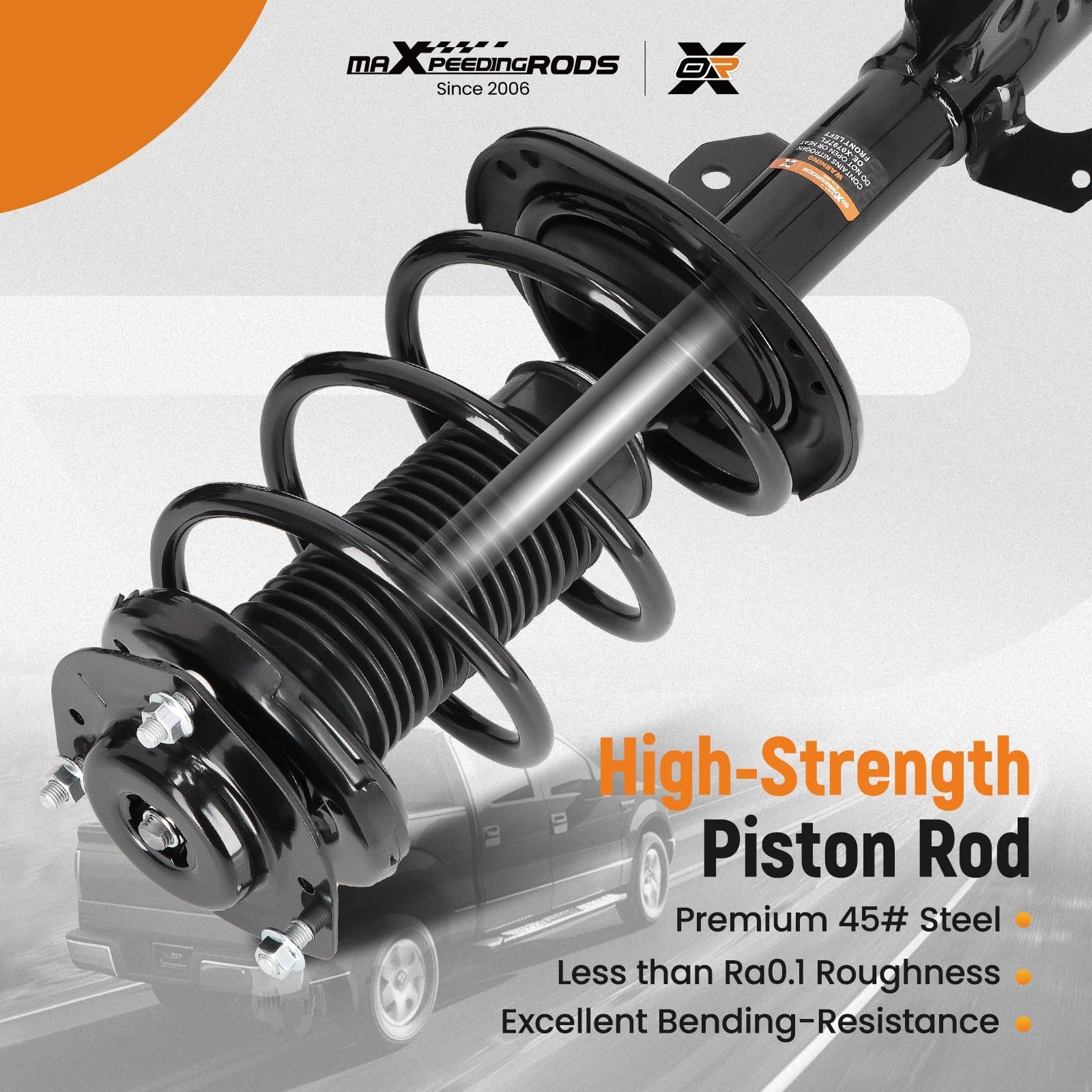 Front Complete Struts w/ Sway Bar Links for Toyota Camry (2012–2017)