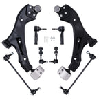 Front Lower Control Arms Sway Bars Tie Rods for Chevy Equinox Torrent (2005–2006)