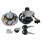 Ignition Key Switch Fuel Tank Cap Set for Ducati ST2 944 (1997–2002) / Monster 695 (2007–2008)