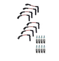 Denso 7mm Wire Set & 8 Iridium Power Spark Plugs Kit for Chevy Corvette