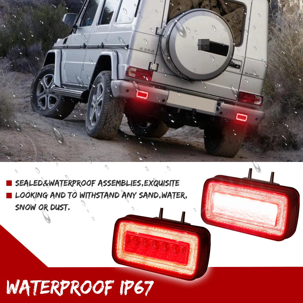 Red LED Rear Fog Light for Mercedes G-Class (1986–2018)
