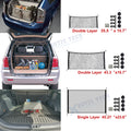 Rear Cargo Storage Net for Black Nylon for Car, Vans, SUVs (—)