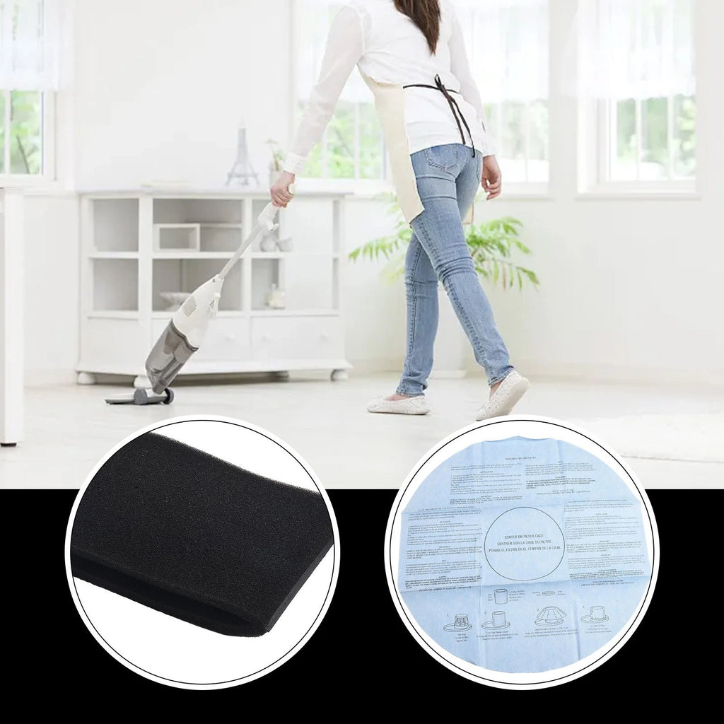 Foam Filter Elastic Band Kit 9010700 for Wet/Dry Vacuum Cleaners