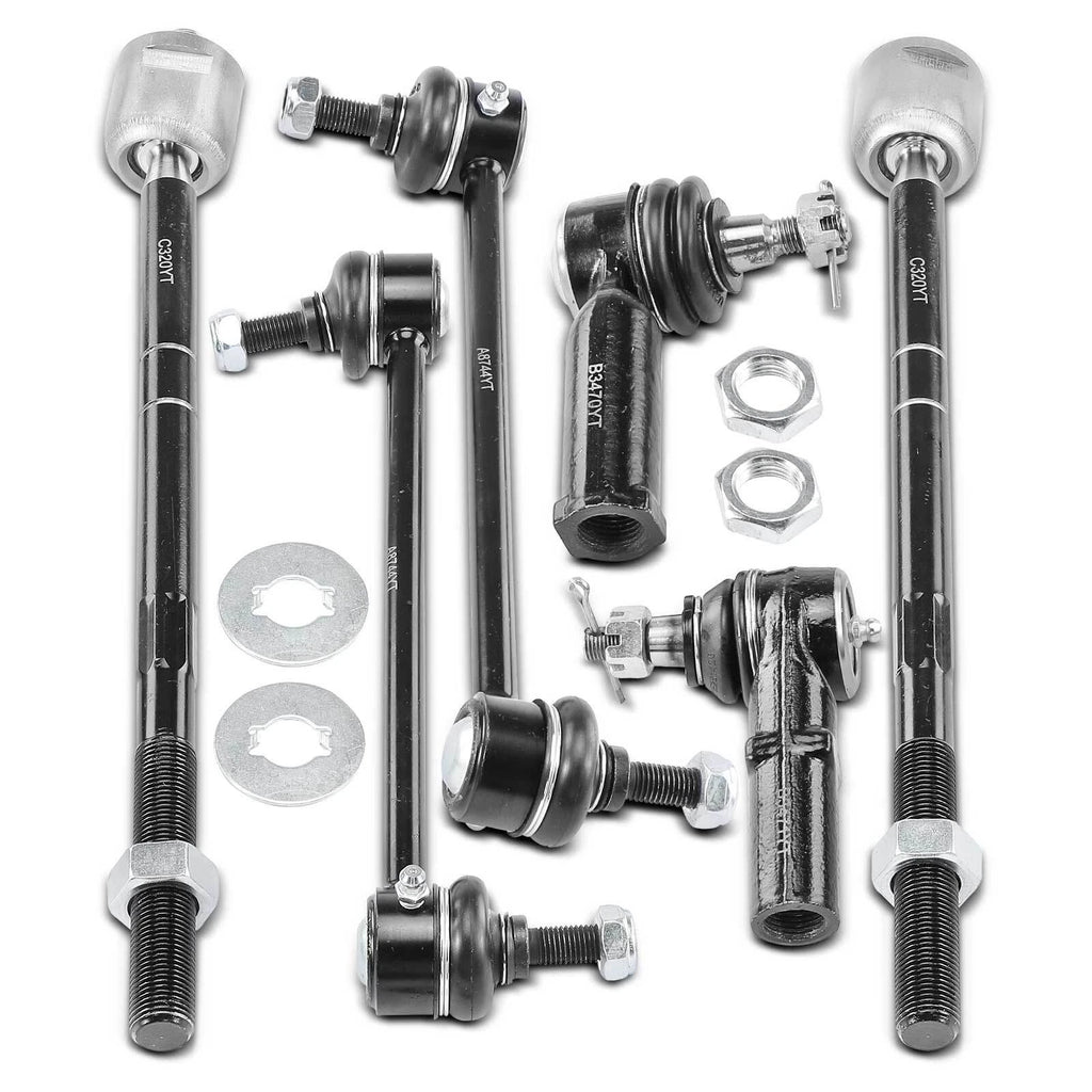 6X Front Sway Bar End Links & Tie Rods for Ford Contour Mercury Mystique (1995–2000)