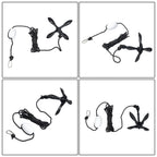 1 Pack Folding Kayak Anchor for Grapnel Boat (1.5KG)