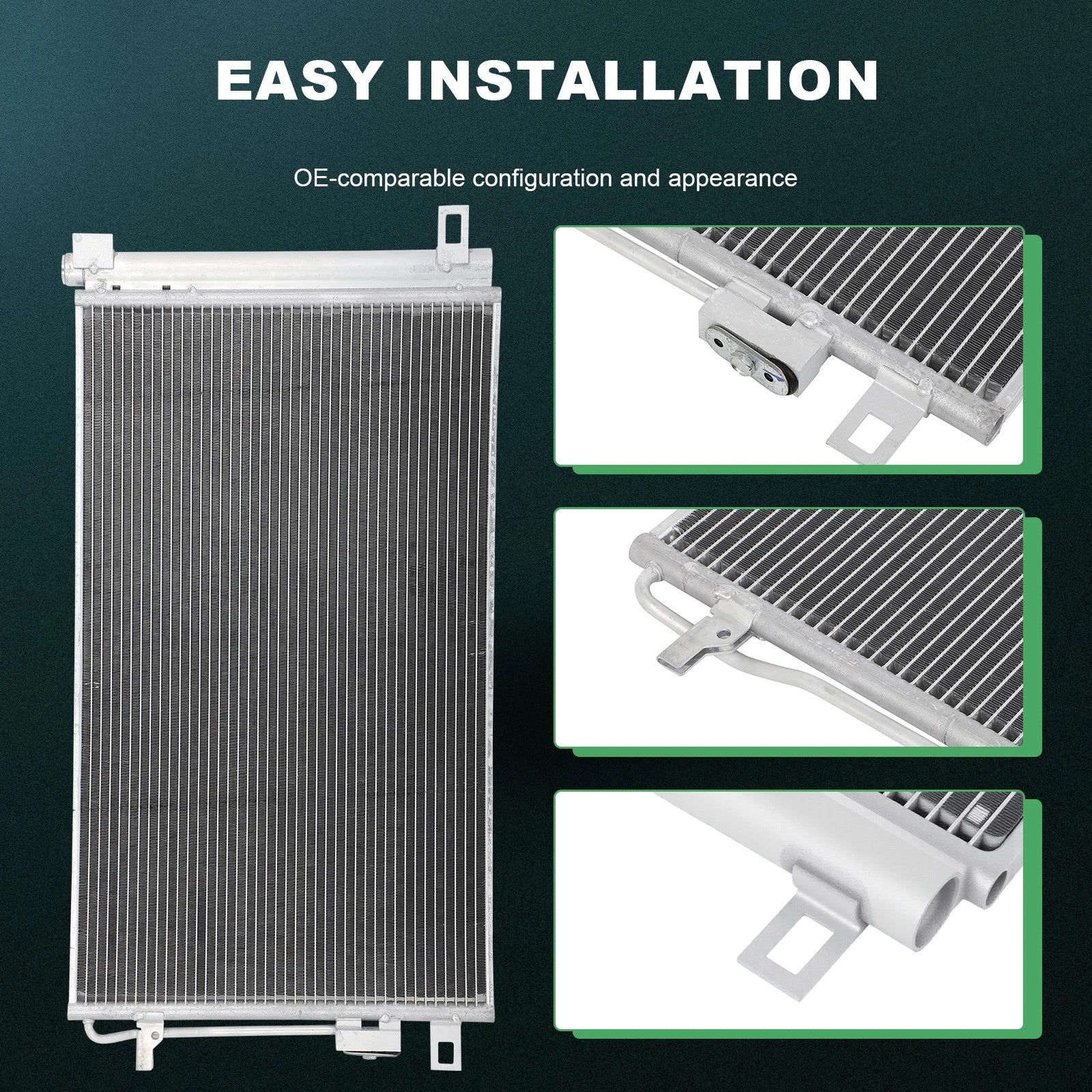 AC Condenser for Buick Enclave, Chevrolet Traverse, Saturn Outlook (2007–2015)
