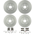 Set of 4 Bosch QuietCast Blue Ceramic Disc Brake Pads for RX300 (2001–2003)