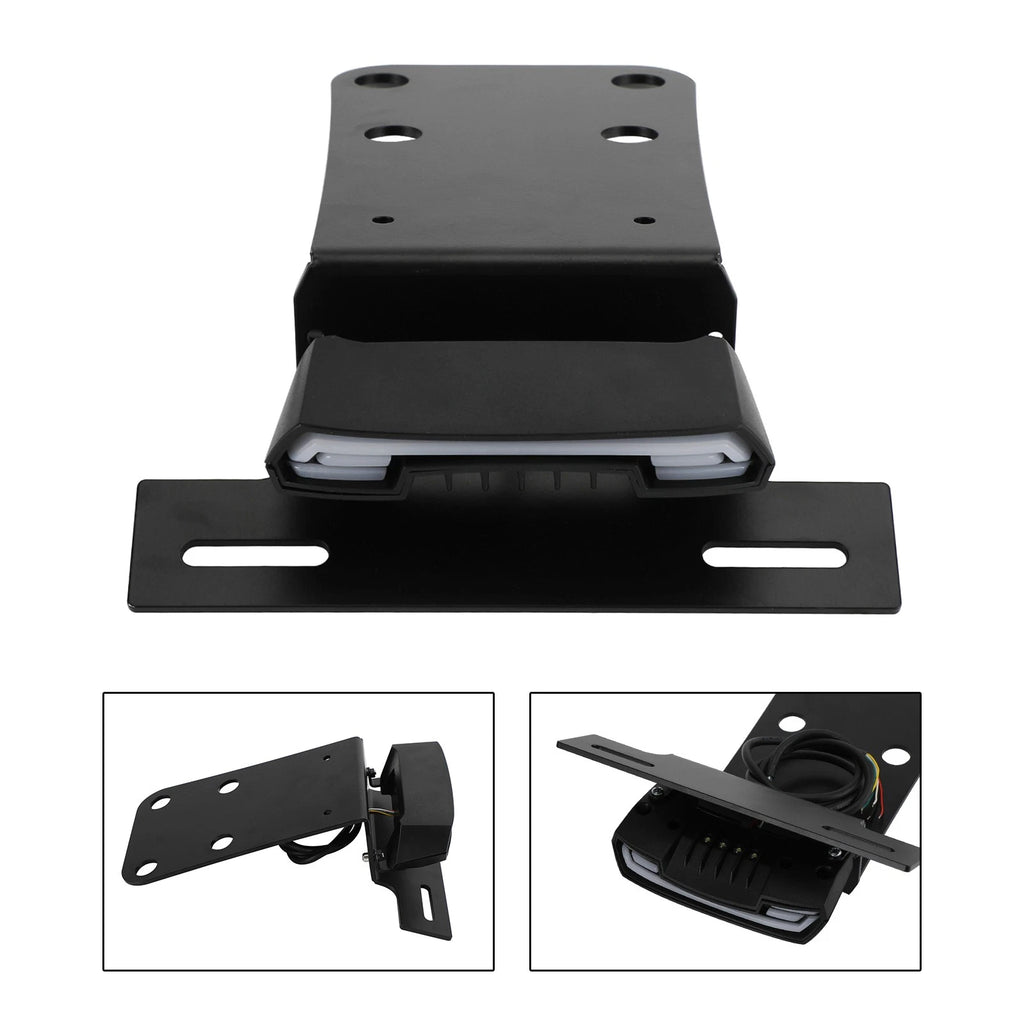 License Plate Holder Bracket for Kawasaki D-Tracker-X KLX250 S/SF (2008–2022)