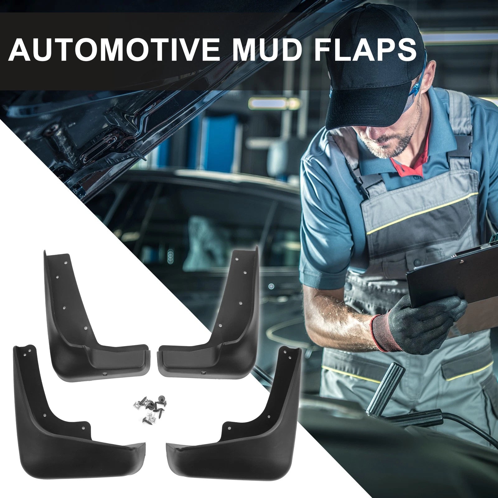 Mud Flap Splash Guard Set for Suzuki Grand Vitara (2006–2015)