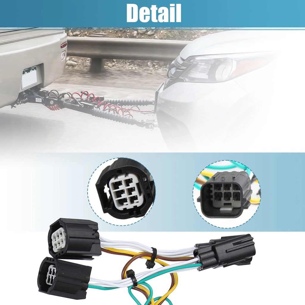 Set of 1 56331 4-Pin Trailer Wiring Harness for Dodge Grand Caravan (2011–2016)