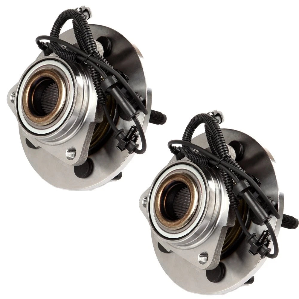 2X Wheel Bearing Hub Front w/ABS for Dodge Ram 1500 (2006–2009)