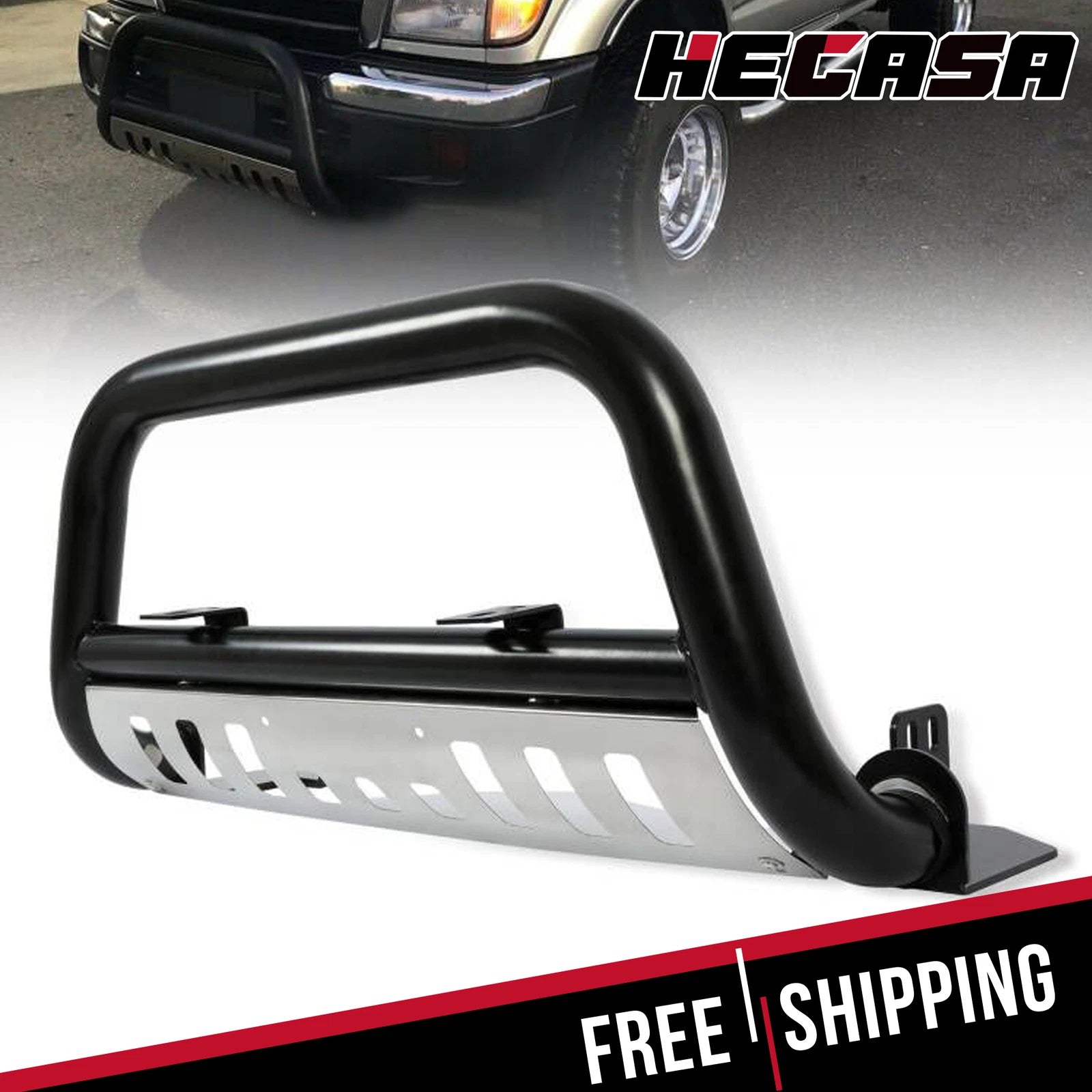 Bull Push Bar Bumper Grille Guard for Toyota 4Runner Tacoma (1996–2004)