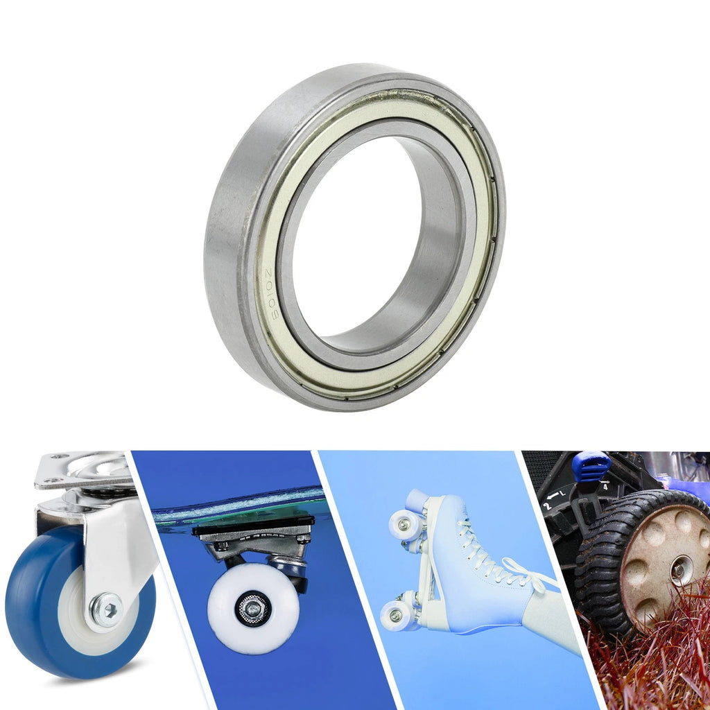 Deep Groove Ball Bearing 6010ZZ for Scooter Skateboard Wheel (50x80x16mm)