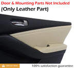 Front Door Panel Insert for Nissan Altima (2007–2012) Beige Synthetic Leather