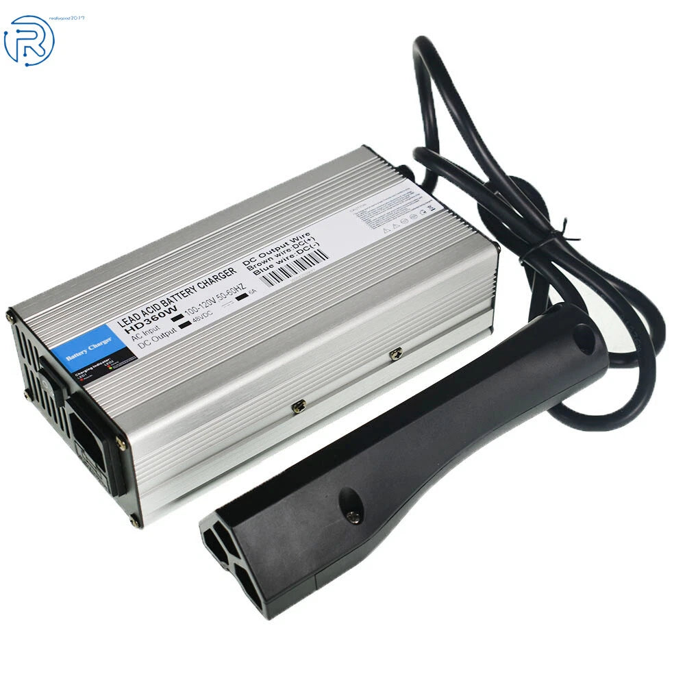 48V 6A Golf Cart Battery Charger for Yamaha EzGo RXV Club Car (2008–2023)